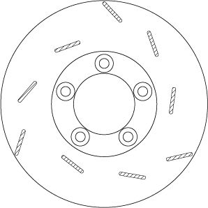 TRW BRAKE DISC - TecDoc 2