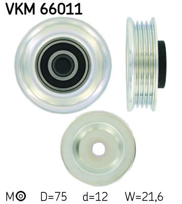 SKF VKM 66011 - Riemenspanner, Keilrippenriemen