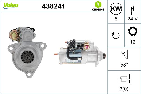 DEMARREUR NEUF RENAULT TRUCKS MAGNU  NET