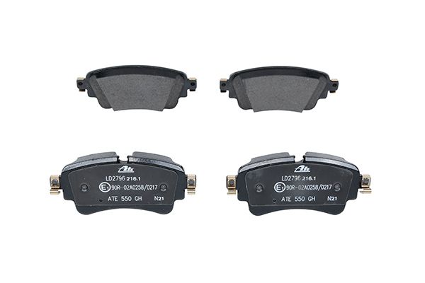 Brake Pad Set, disc brake 13.0470-2796.2