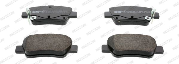 Brake Pad Set, disc brake FDB4411