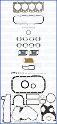 Juego completo de empaques, motor