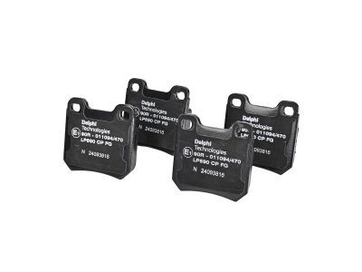 DELPHI LP590 - Bremsbelagsatz, Scheibenbremse