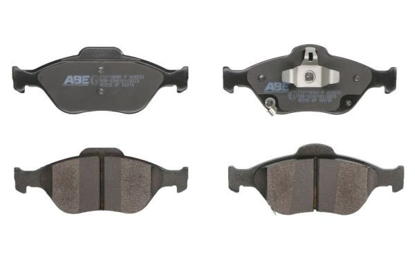 Brake Pad Set, disc brake C12118ABE-P