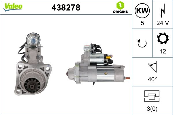 DEMARREUR NEUF RENAULT PREMIUM- MAS  NET