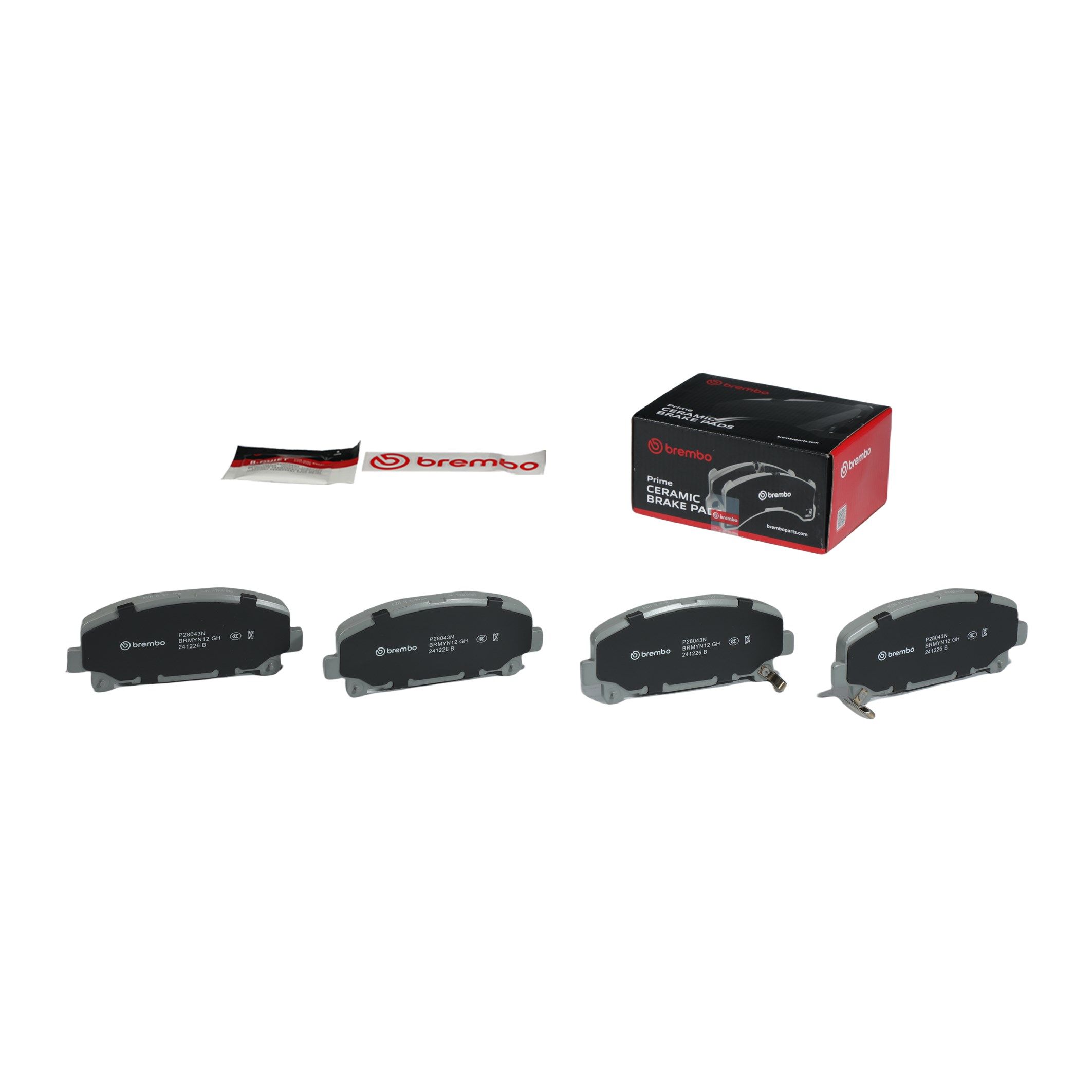 BREMBO DISC PAD -  HONDA ACCORD EURO CU 08-15 (FRT) - TecDoc 1