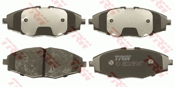 TRW DISC BRAKE PADS - TecDoc 2