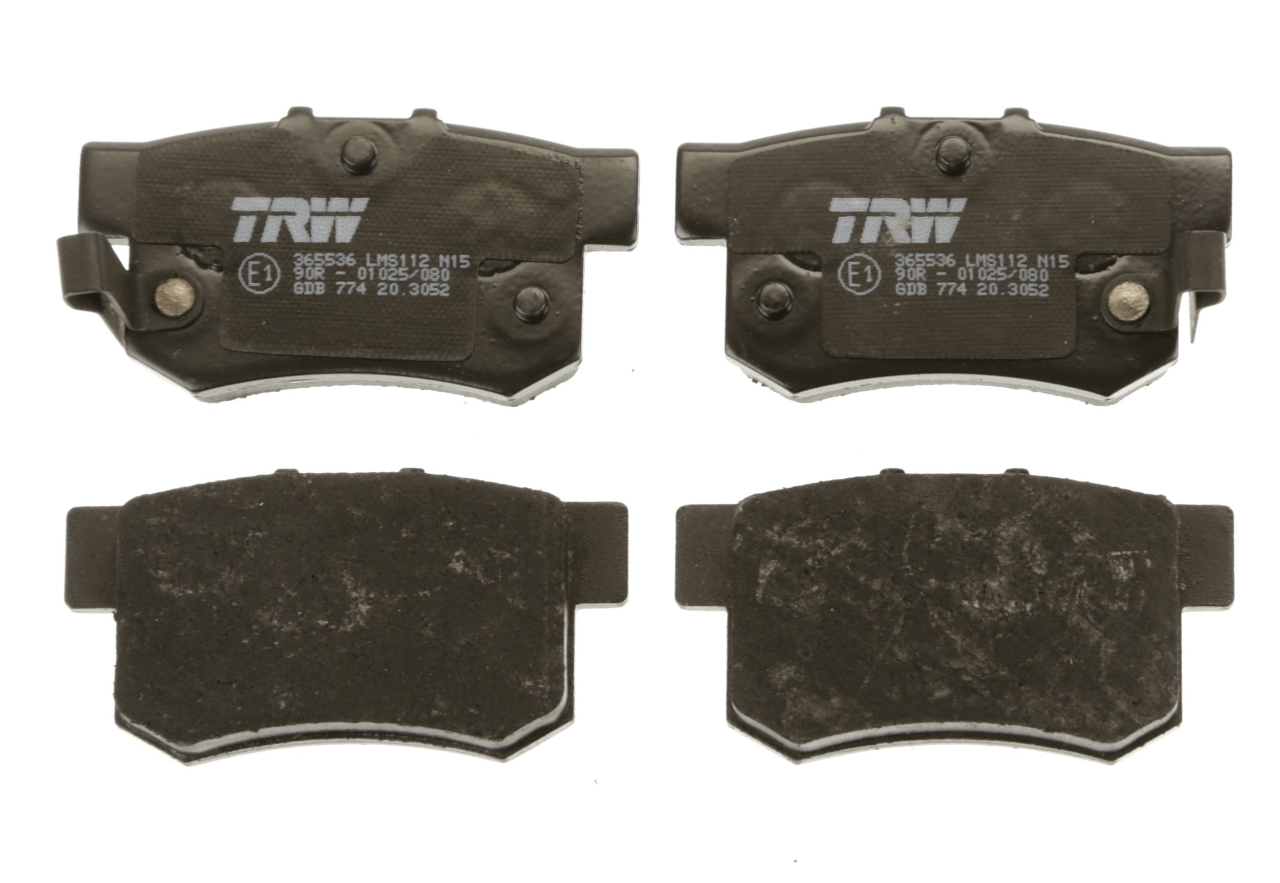 TRW DISC BRAKE PADS - TecDoc 2