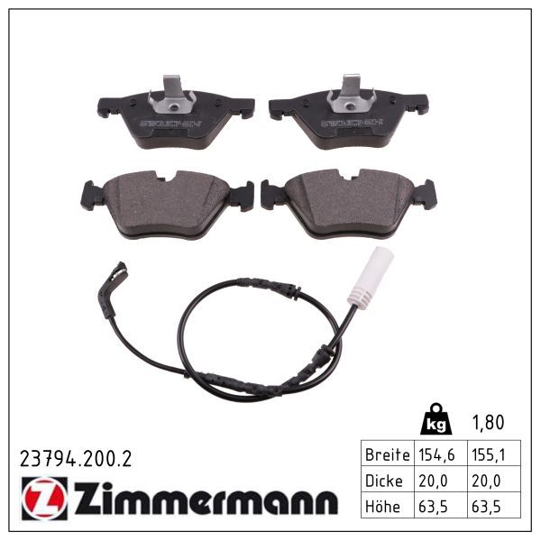 Bremsbelagsatz, Scheibenbremse