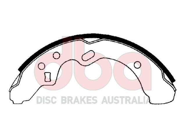 Street Series Brake Shoes [Ford Laser/ Mazda 323 28.6mm] - TecDoc Only