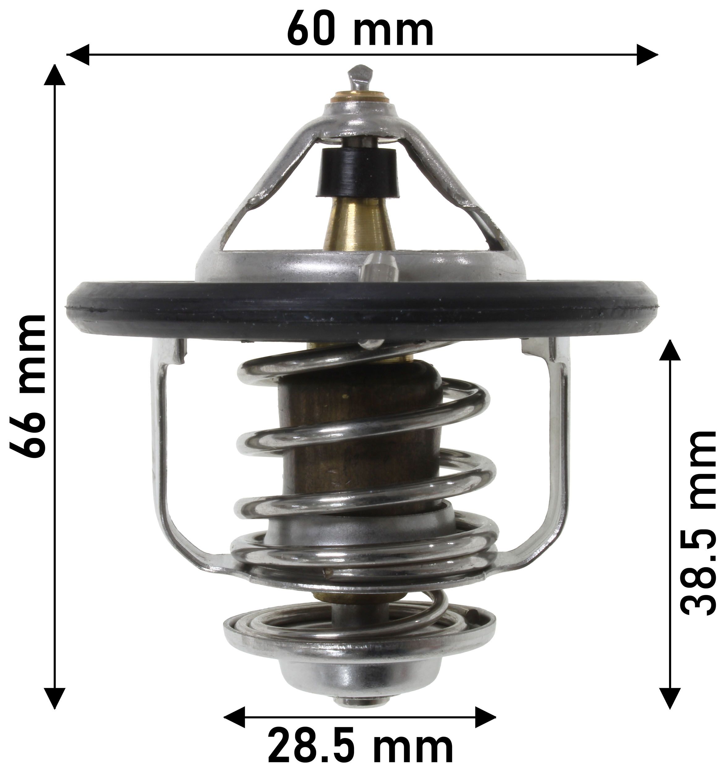 THERMOSTAT 56MM DIA 76C GREAT WALL - TecDoc Only