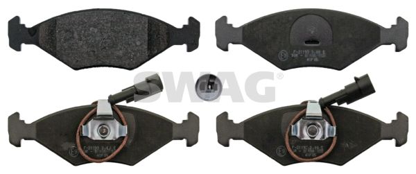 Brake Pad Set, disc brake 72 11 6101