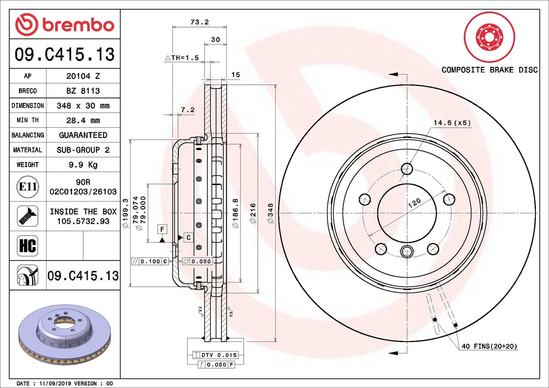 BMW Z4 E89 09-12 (FRT) - TecDoc 1