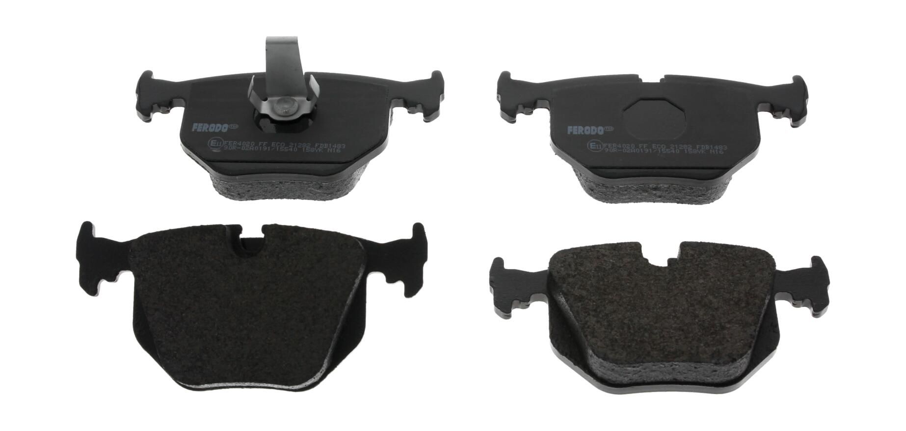 FERODO FDB1483 - Bremsbelagsatz, Scheibenbremse PREMIER ECO FRICTION