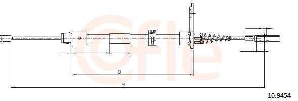 Seilzug, Feststellbremse