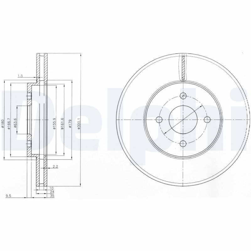 Brake Disc BG3742