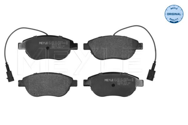 MEYLE 025 237 0918/W - Bremsbelagsatz, Scheibenbremse