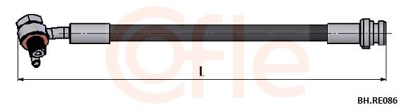 92.BH.RE086 COFLE fékcső