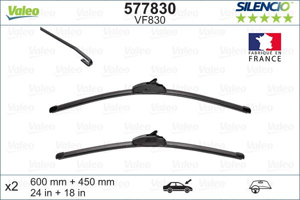 SILENCIO VF830 X2 MAZDA A3