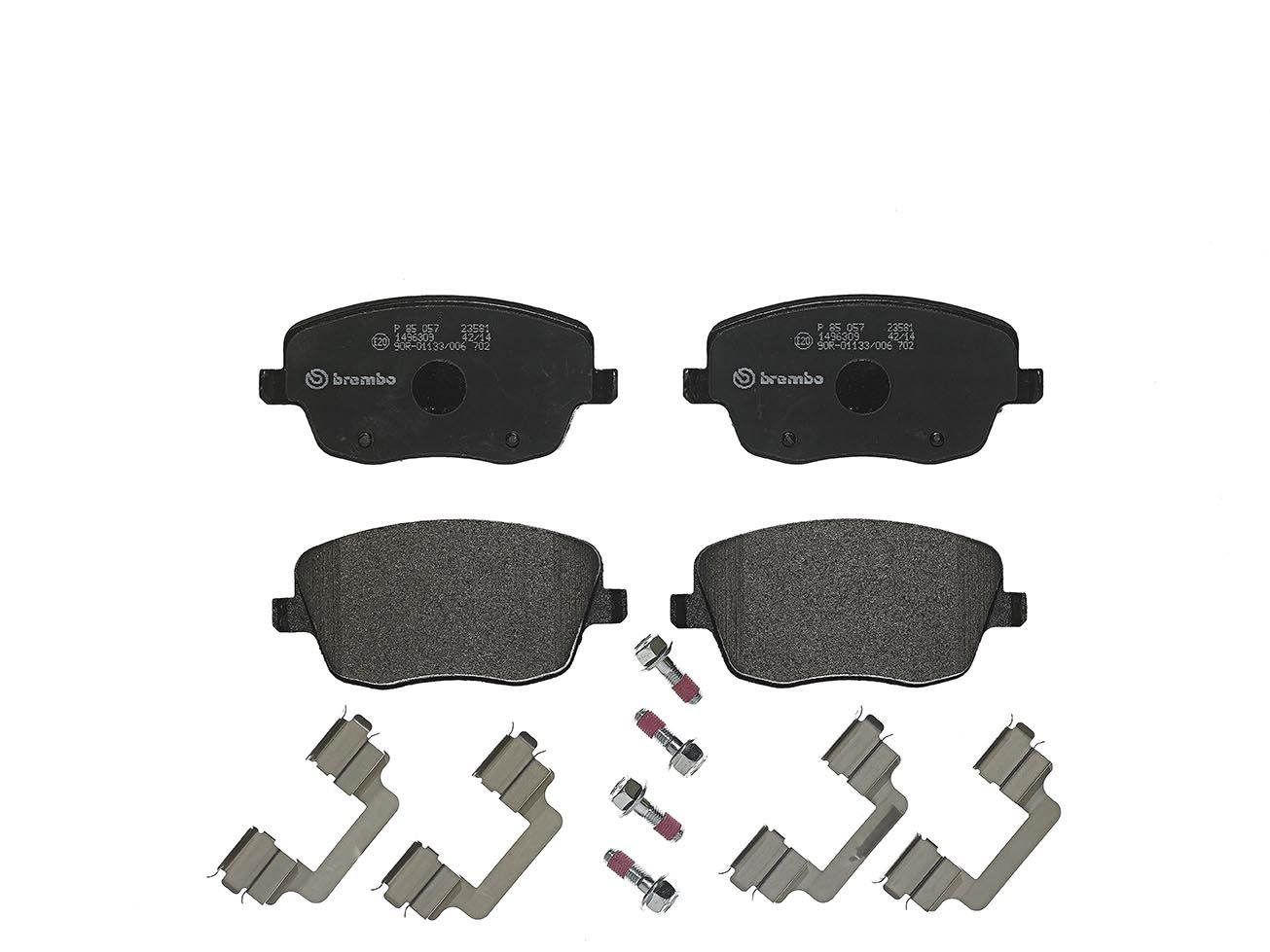 Brembo P 85 057 Bremsbelagsatz, Scheibenbremse