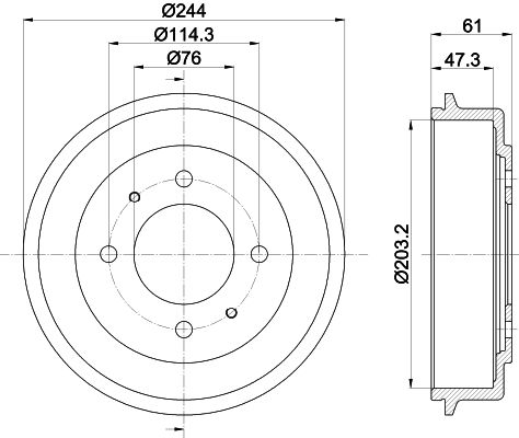 TAMBOUR DE FREIN