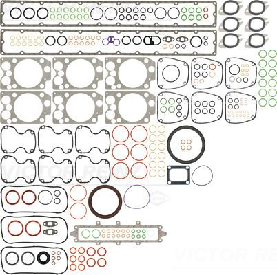 Juego completo de empaques, motor