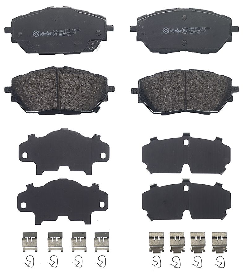 Brembo P 83 171 Bremsbelagsatz, Scheibenbremse