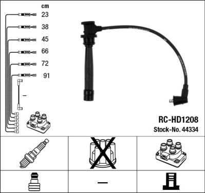 Juego de cables de encendido