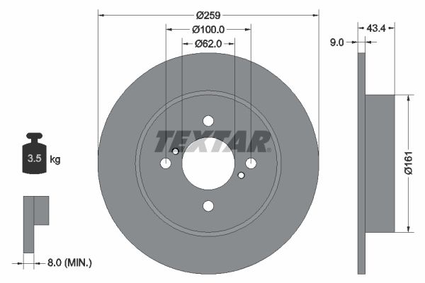 Brake Disc 92242303