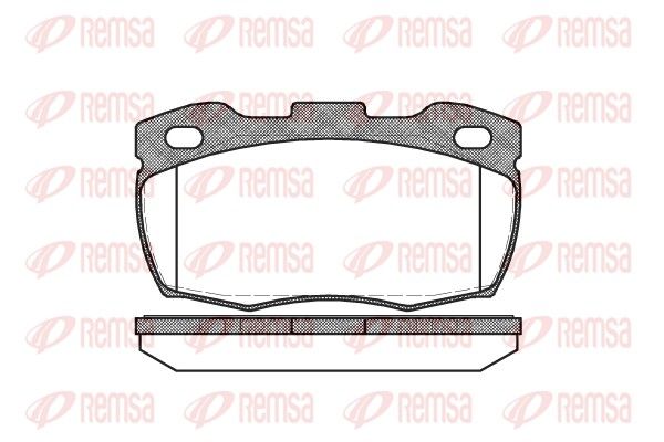Premium Rear Brake Pad Set