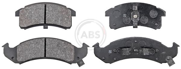 A.B.S. 38623 - Bremsbelagsatz, Scheibenbremse