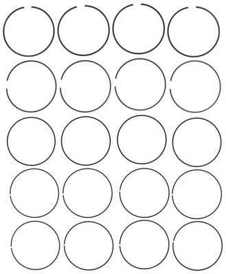 Juego de anillo para pistón