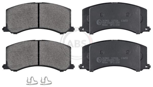 Brake Pad Set, disc brake 36960