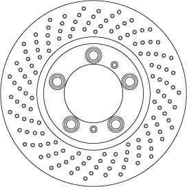 TRW BRAKE DISC - TecDoc Only