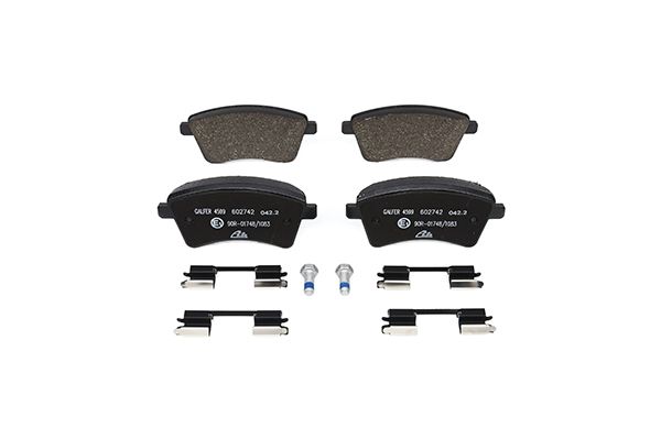 Brake Pad Set, disc brake 13.0460-2742.2