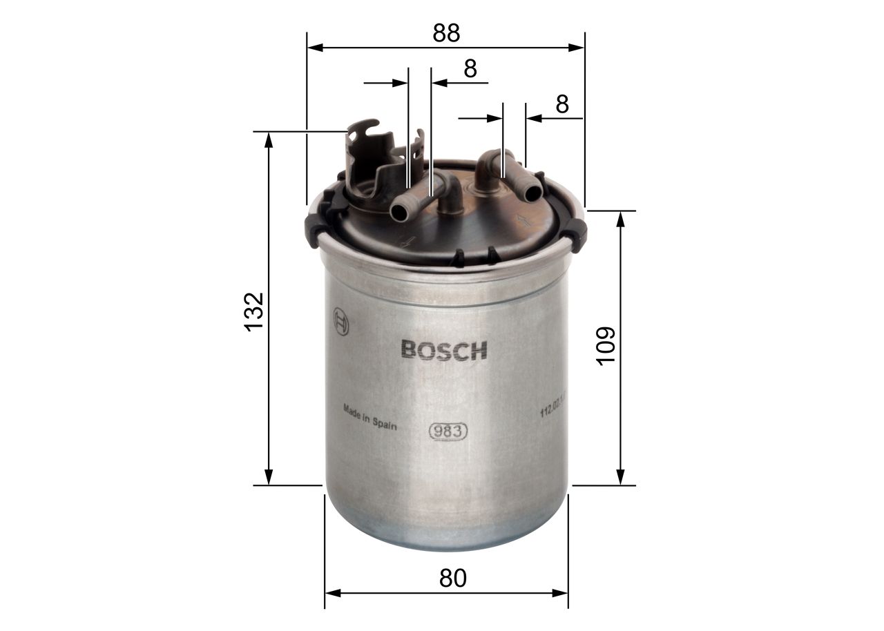 BOSCH 0 450 906 426 - Kraftstofffilter