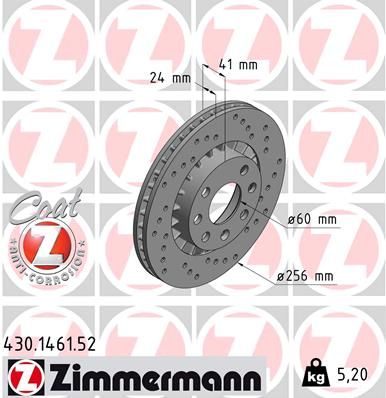 Brake Disc 430.1461.52