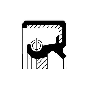 CORTECO 12010689B Shaft Seal, crankshaft