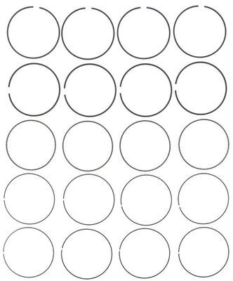 Juego de anillo para pistón
