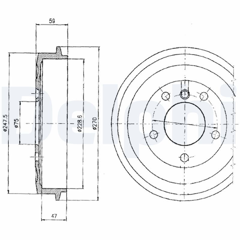 TAMBOUR DE FREIN  0702