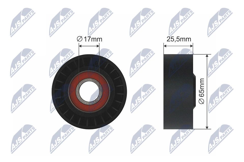 NTY RNK-ME-009 Spannrolle, Keilrippenriemen