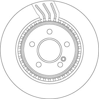TRW BRAKE DISC - TecDoc 2