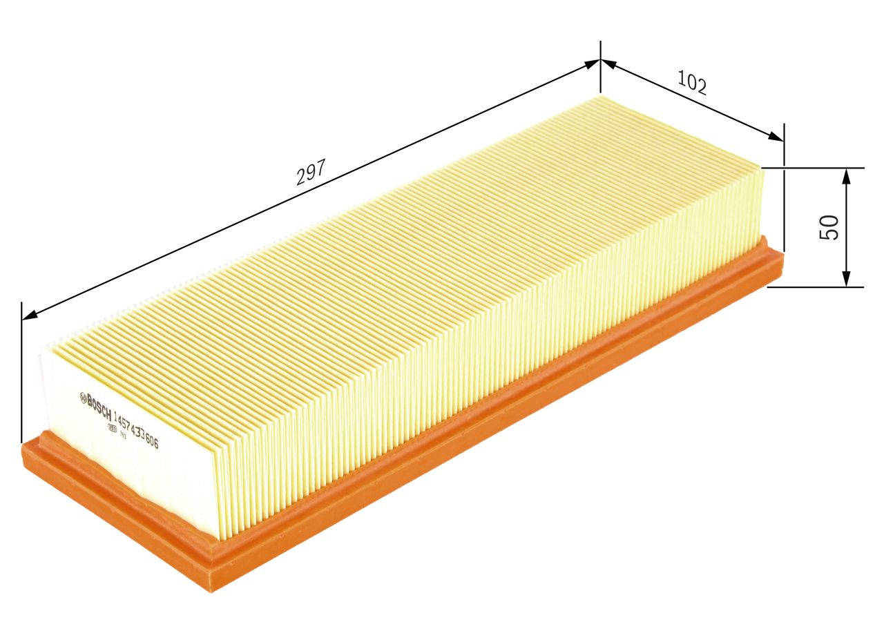BOSCH 1 457 433 606 - Luftfilter