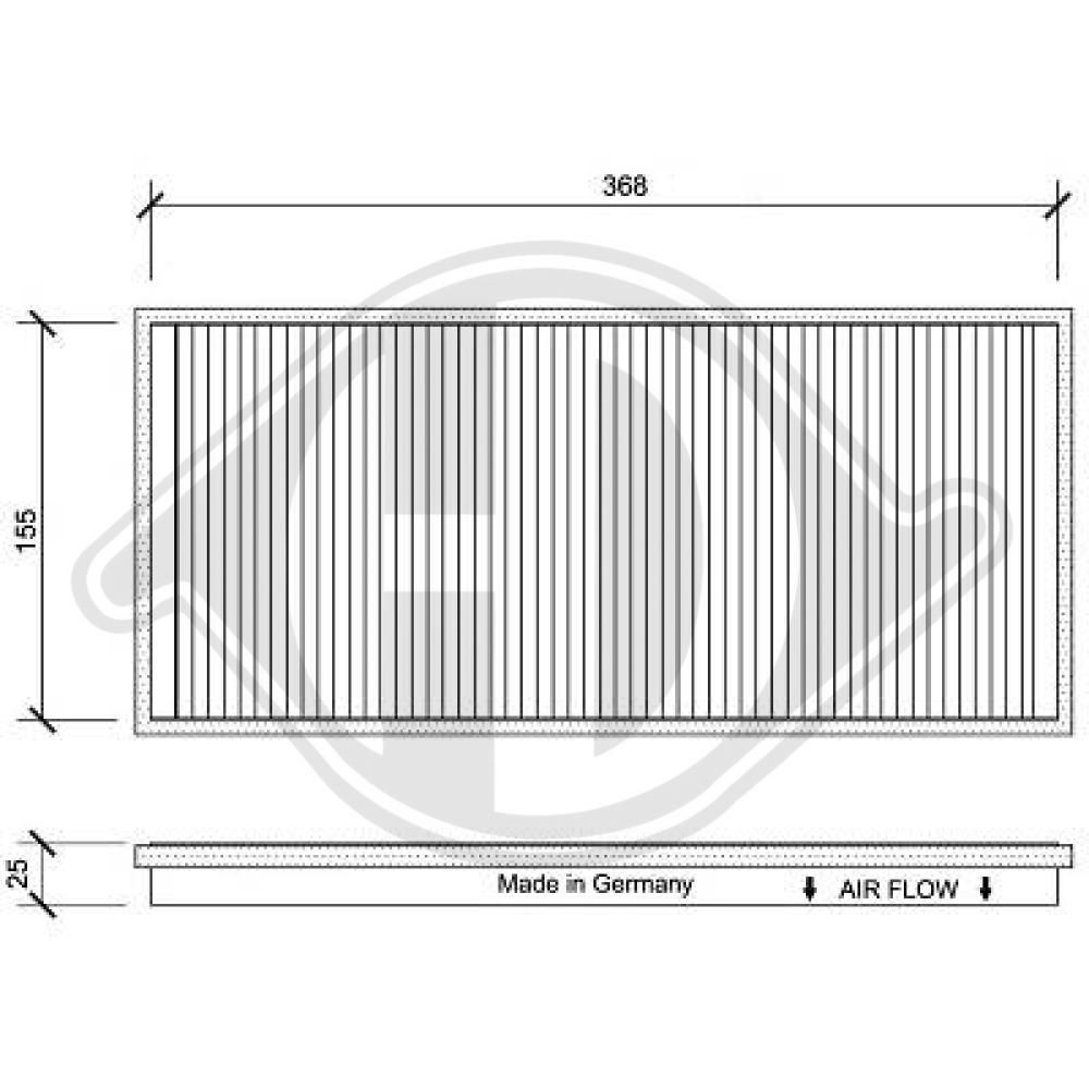 Filter, Innenraumluft