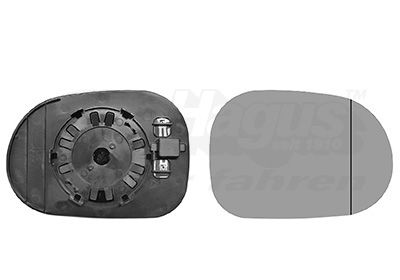 VAN WEZEL 3085838 - Spiegelglas, Au&szlig;enspiegel * HAGUS *