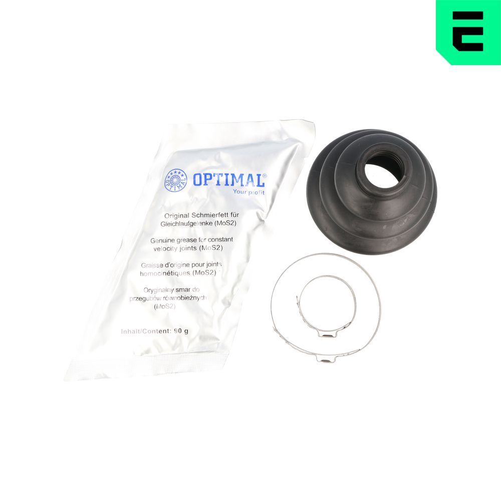 Faltenbalgsatz, Antriebswelle