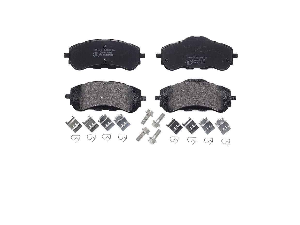 Brembo P 61 120 Bremsbelagsatz, Scheibenbremse