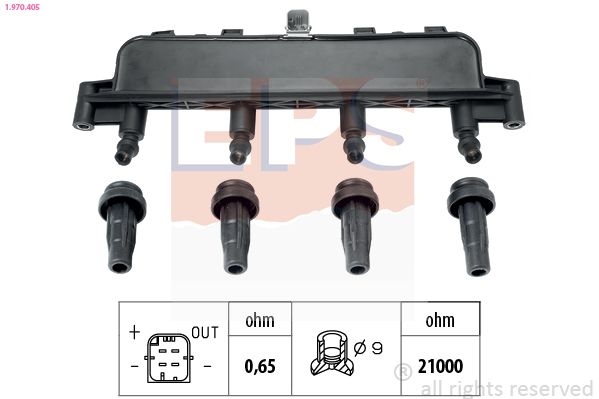 Ignition Coil 1.970.405