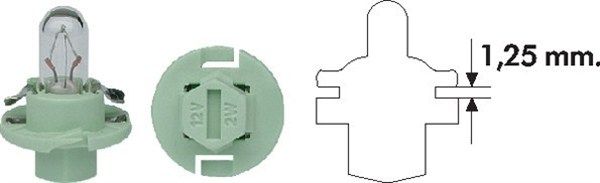 Gl&uuml;hlampe, Instrumentenbeleuchtung