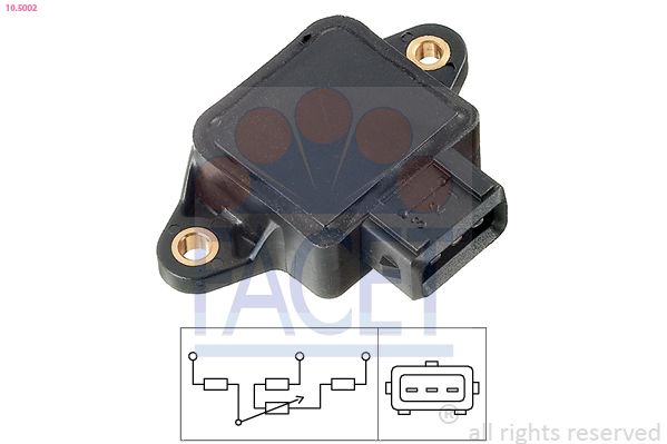 Sensor, Drosselklappenstellung